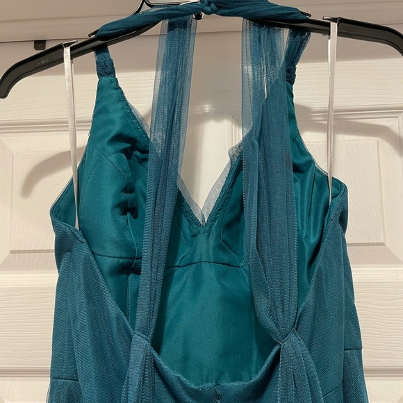 David’s bridal- bridesmaid- teal - Picture 4 of 5